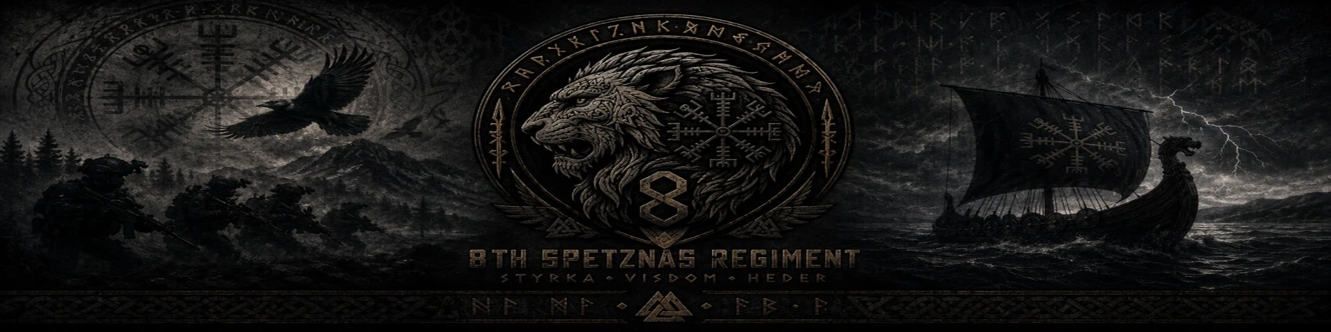 8th Spetsnaz Regiment banner