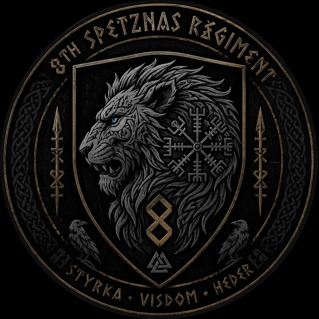 8th Spetsnaz Regiment insignia