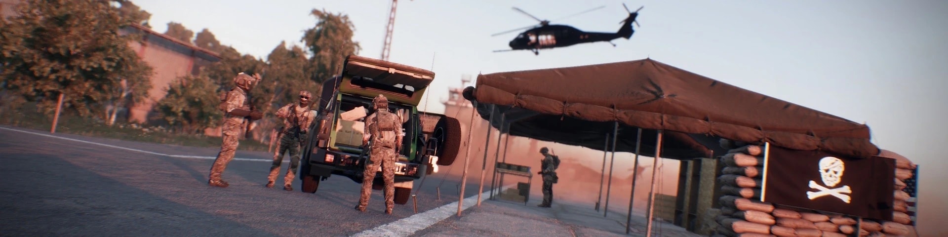 1st SFOD-D C Squadron banner