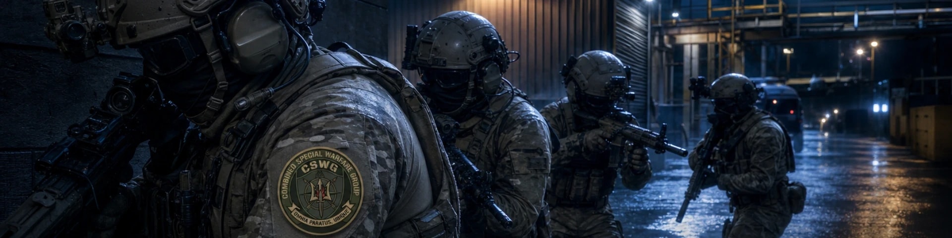 COMBINED SPECIAL WARFARE GROUP banner