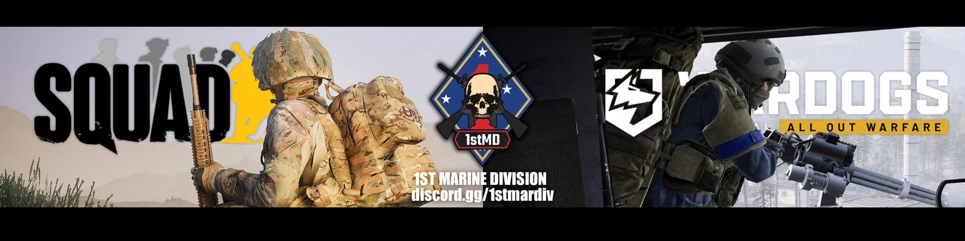 1st Marine Division - 1stMD banner