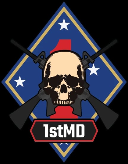 1st Marine Division - 1stMD insignia