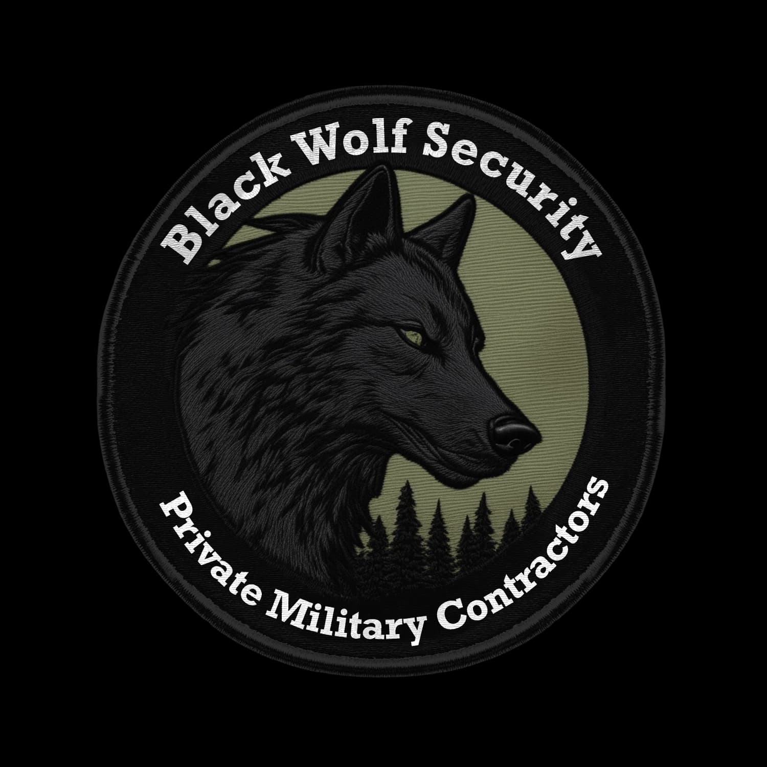 Black Wolf Security insignia