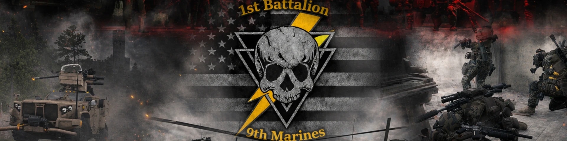 1st Battalion 9th Marines banner
