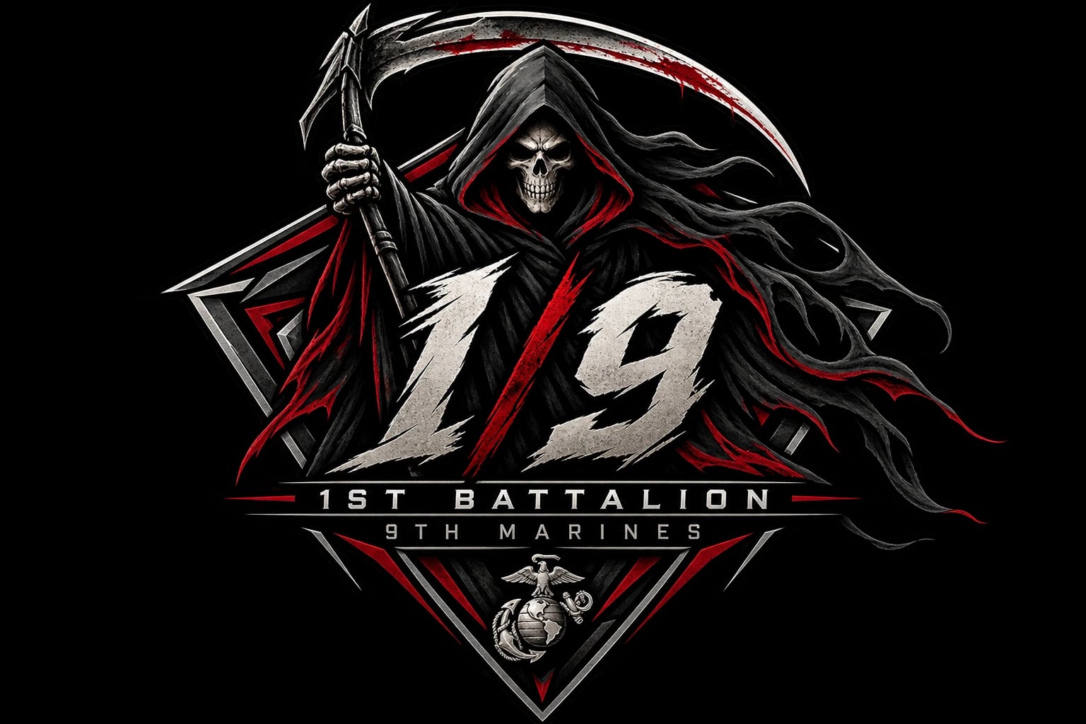 1st Battalion 9th Marines insignia