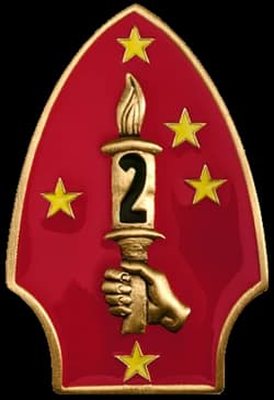The 2nd Marine Division insignia