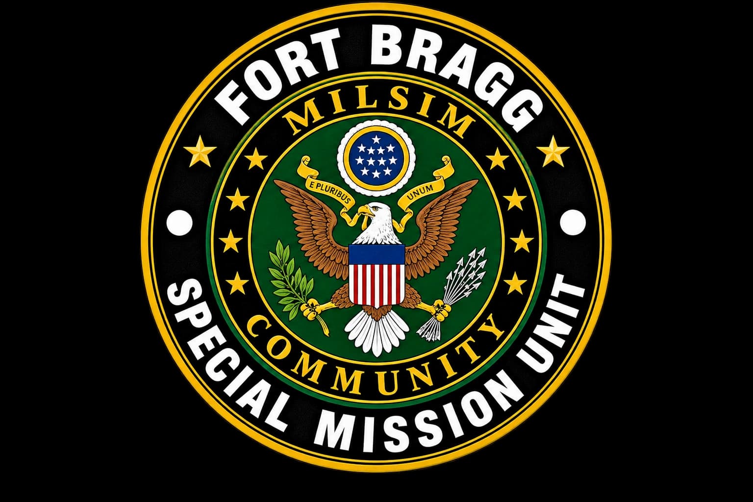 Fort Bragg: S.M.U insignia