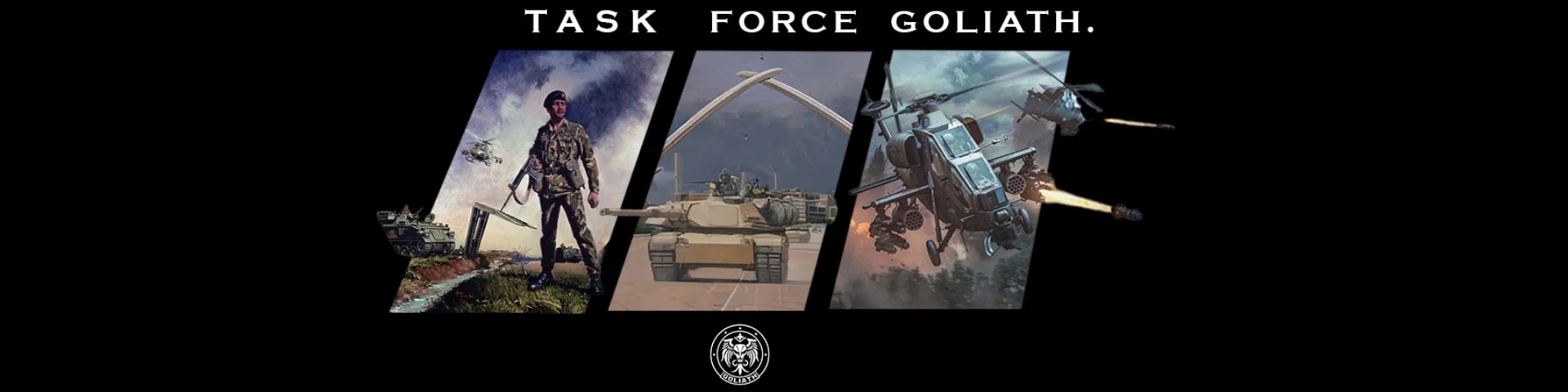 Task Force GOLIATH banner
