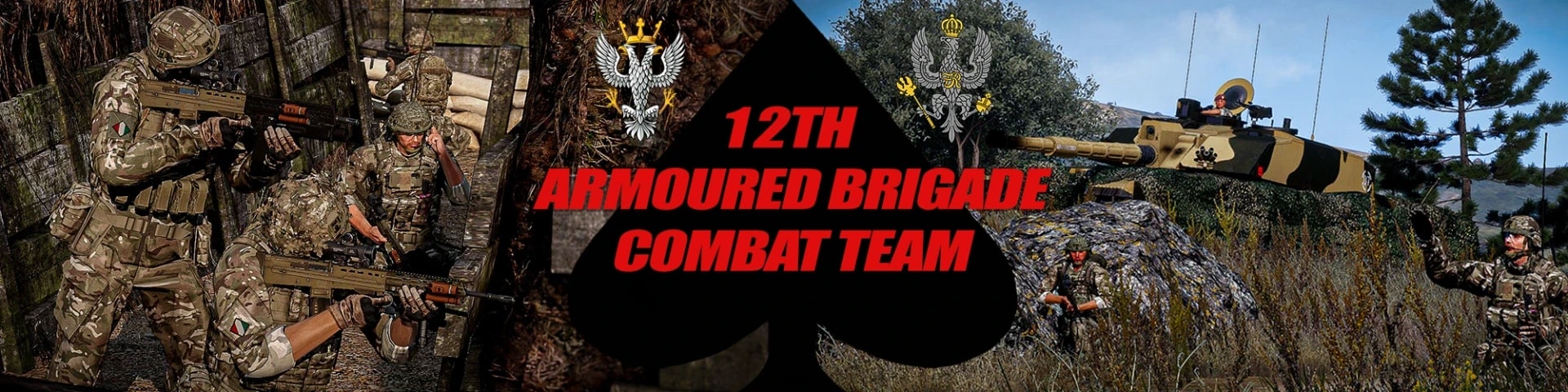 12th Armoured Brigade Combat Team banner