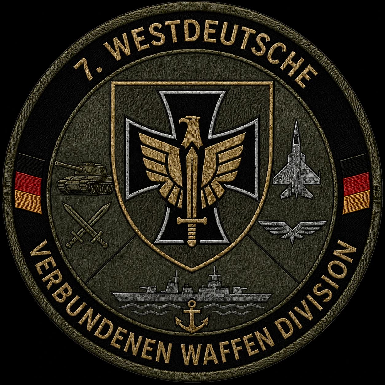 7th West-German Combined Arms Division insignia