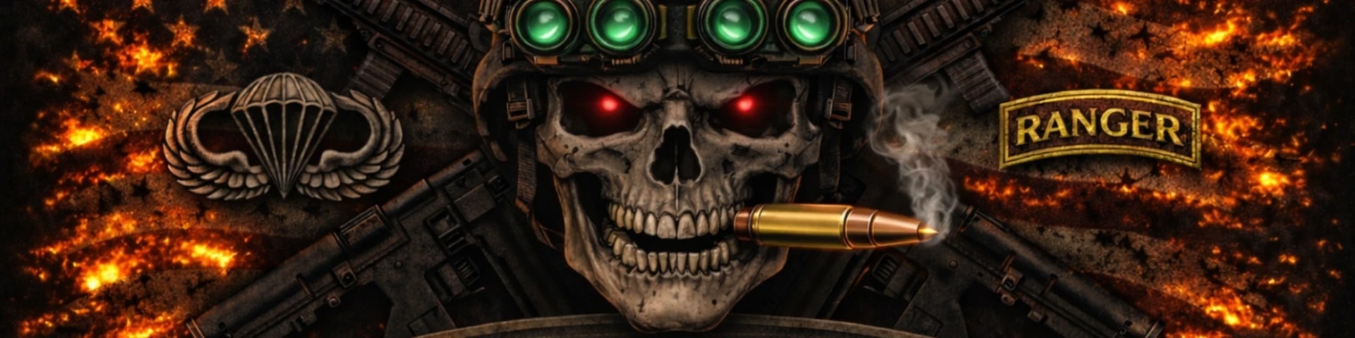 The 75th Ranger Regiment CQB Mil-Sim banner