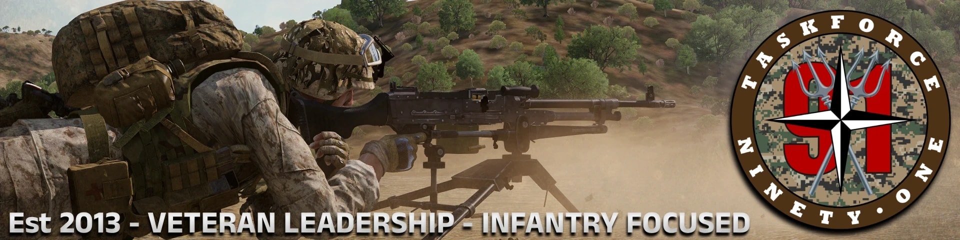 Task Force 91 banner