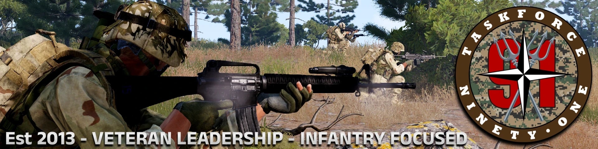 Task Force 91 banner