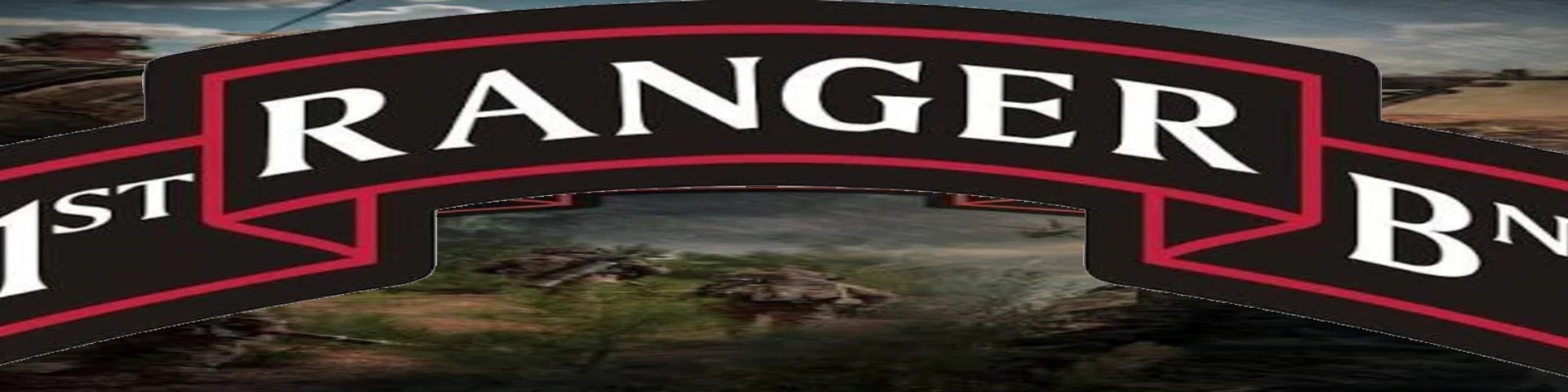 75th Ranger Regiment 1st Battalion banner