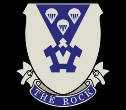 Able Company, 2-503 IN (Airborne) insignia