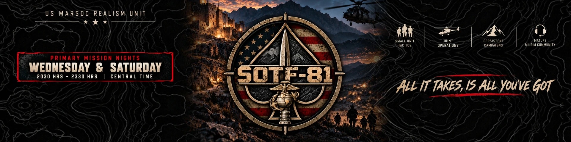 Special Operations Task Force - 81 banner