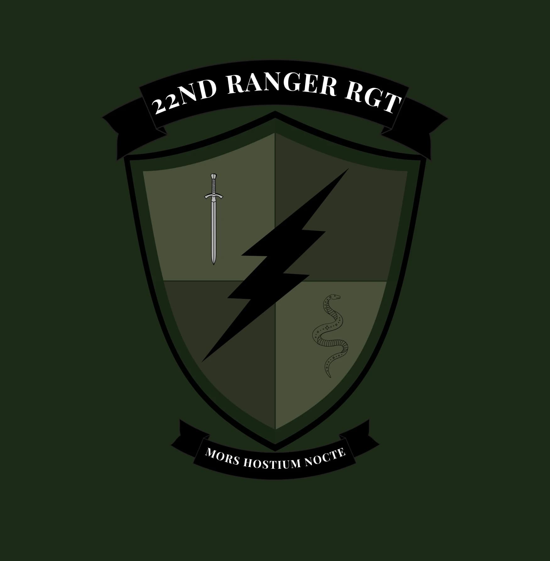 22nd Ranger Regiment insignia
