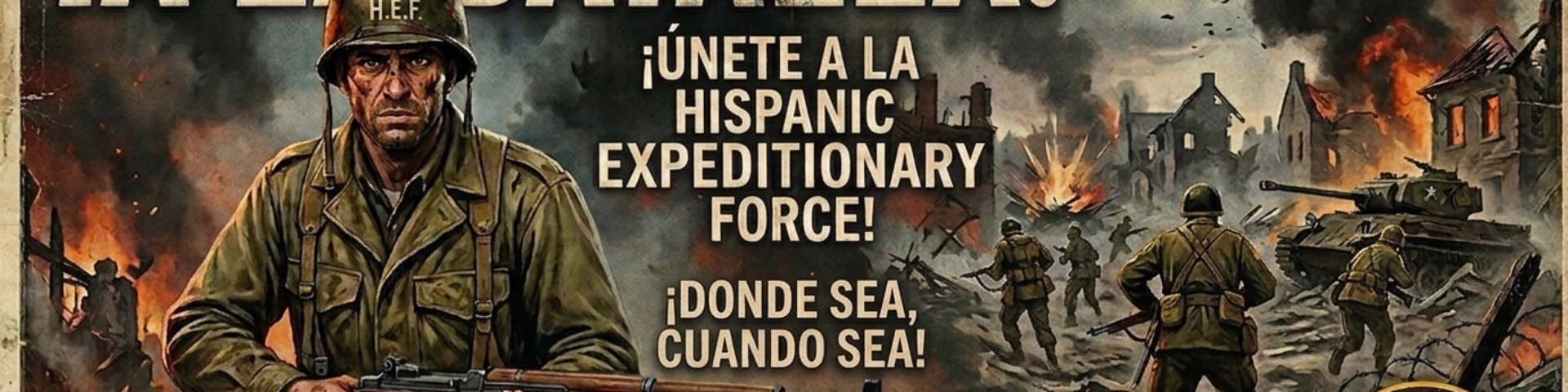 Hispanic Expeditionary Force banner