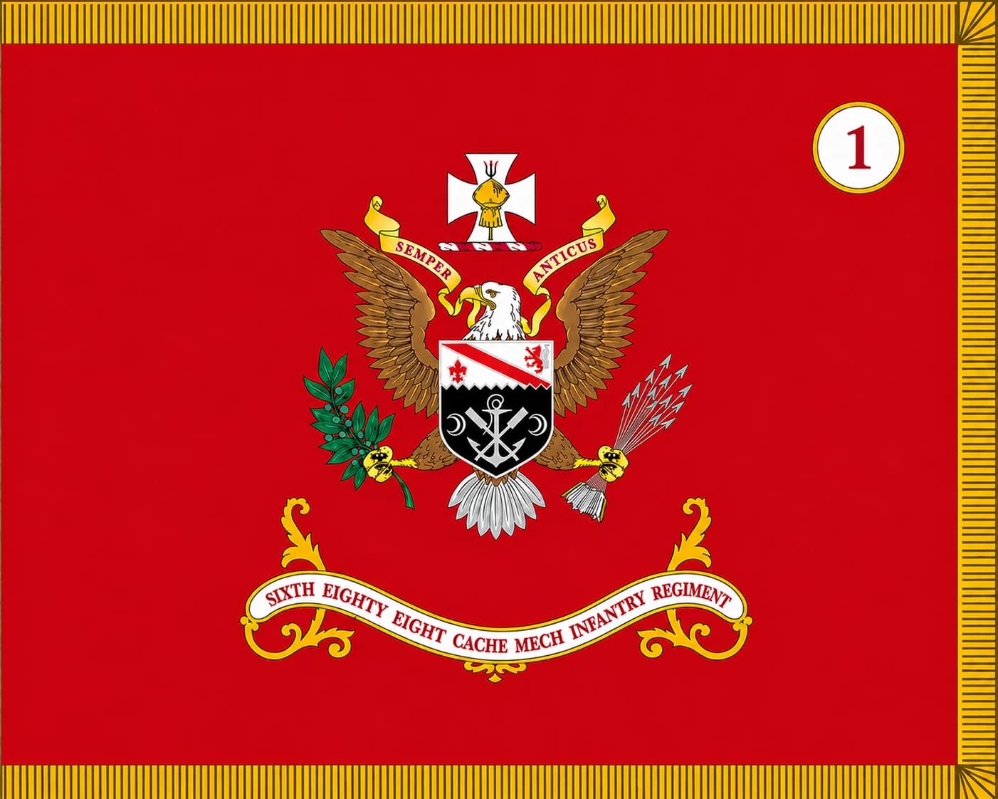 416 Cache Mech INF Brigade insignia