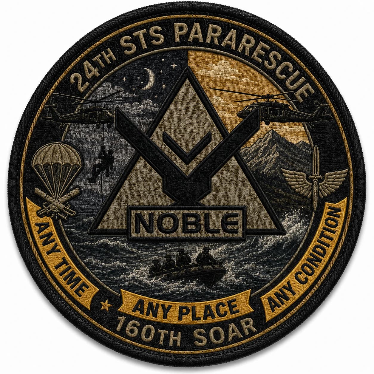 24th STS PJs insignia