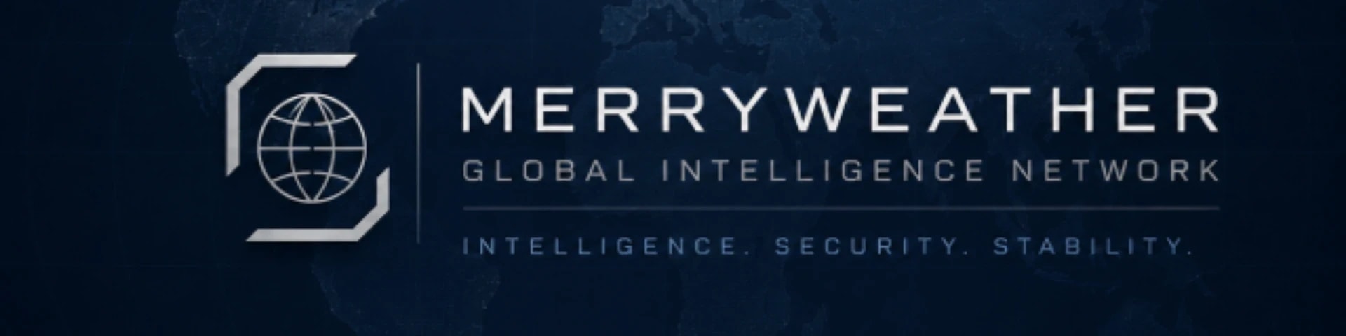 Merryweather Global Intelligence Network banner