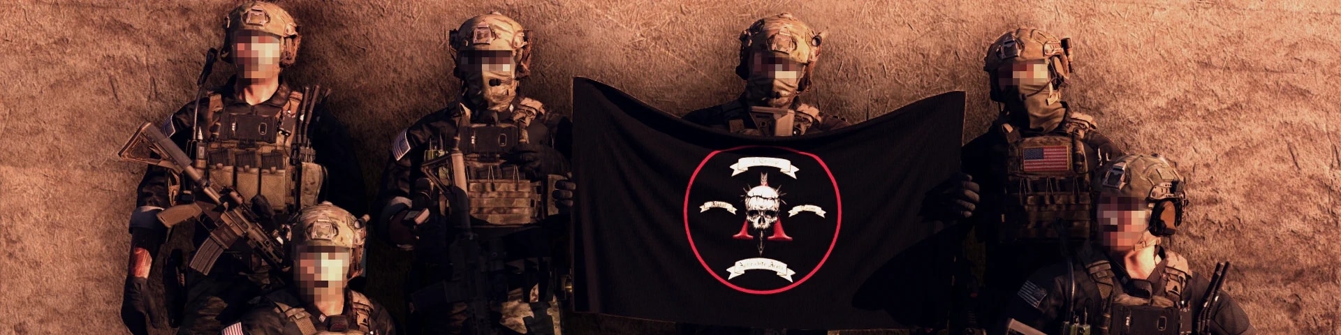 A Squadron 1 Troop banner
