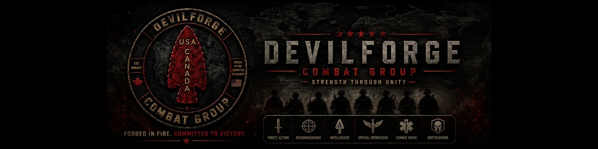 Devilforge Combat Group banner