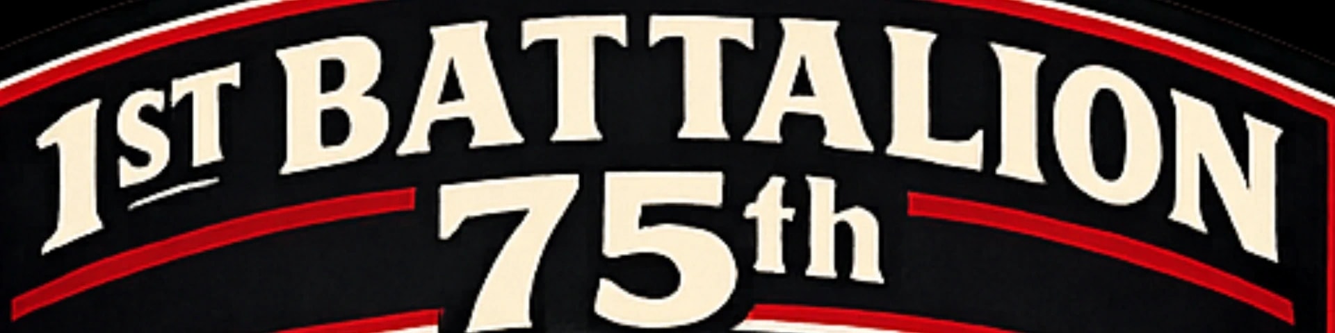 1st Ranger Battalion banner