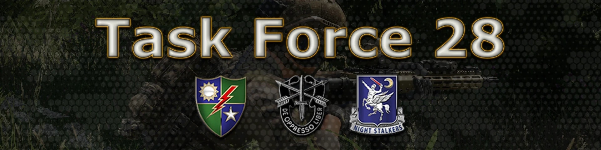 Task Force 28 banner