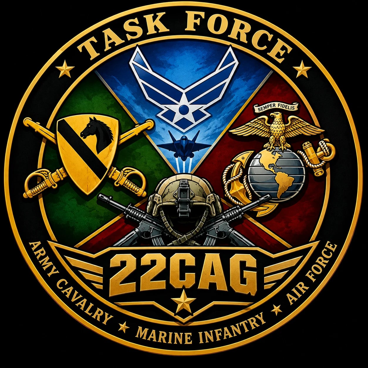 22nd Combined Arms Group insignia