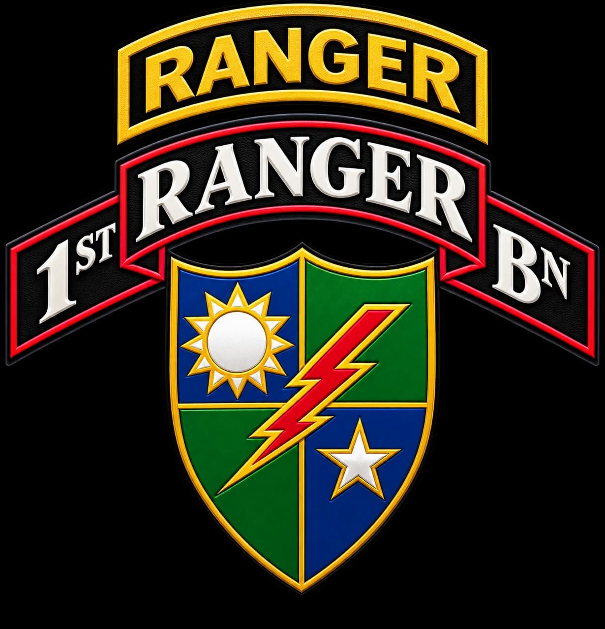 1st Ranger Battalion Arma Mil-Sim insignia