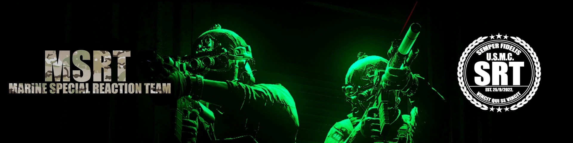 USMC SRT banner