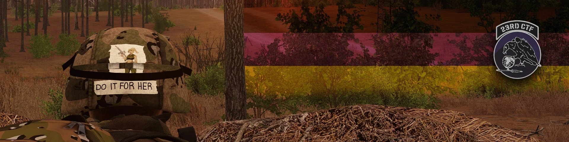 23rd Combined Task Force banner