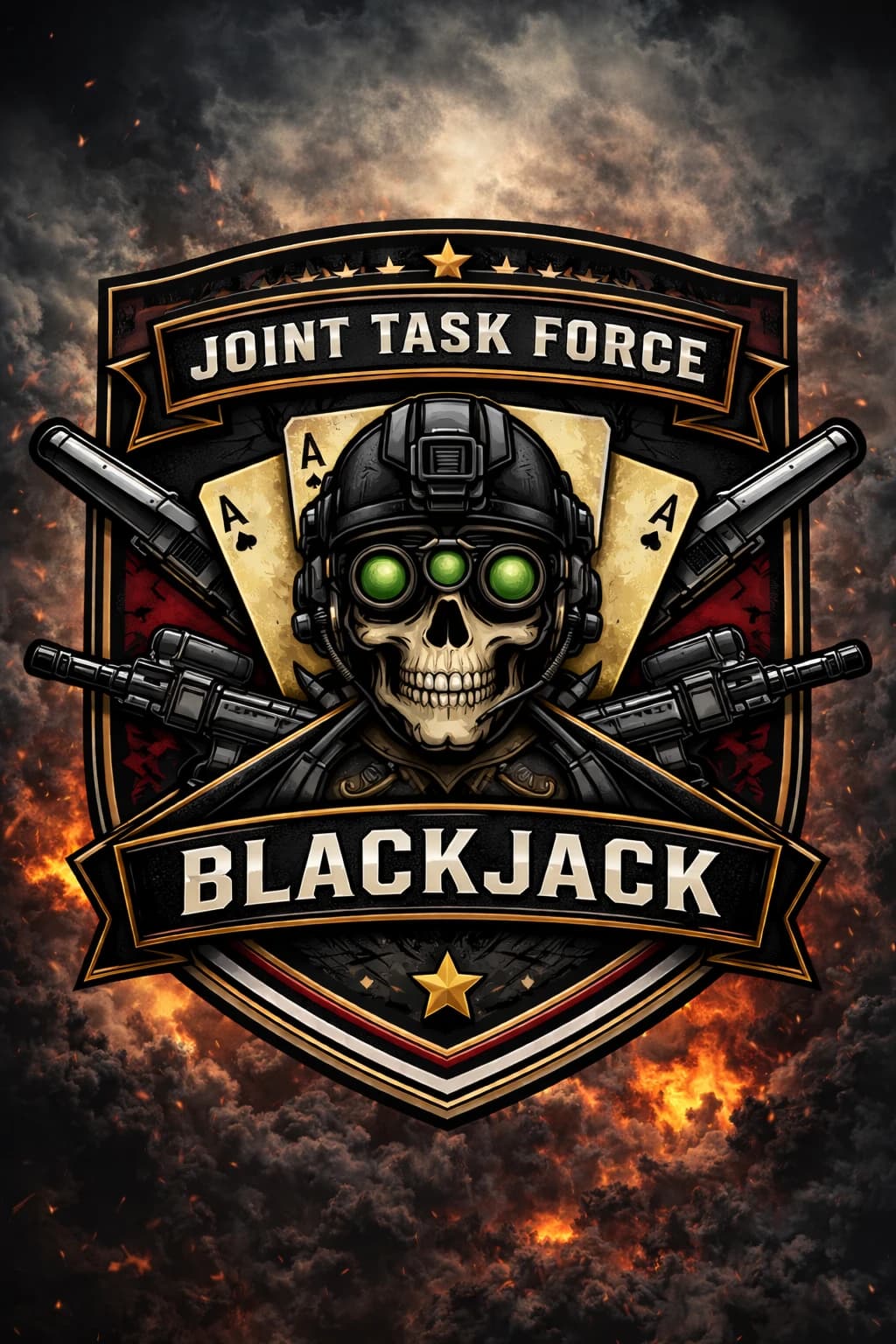 Joint Task Force - Blackjack insignia
