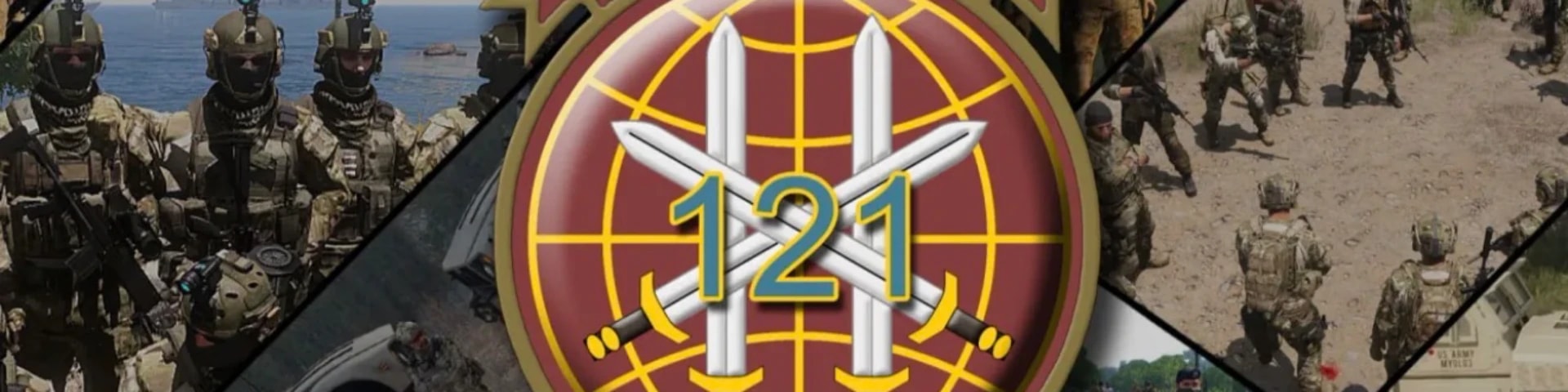 Task Force 121 banner
