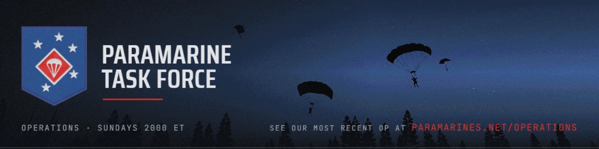 Paramarine Task Force banner