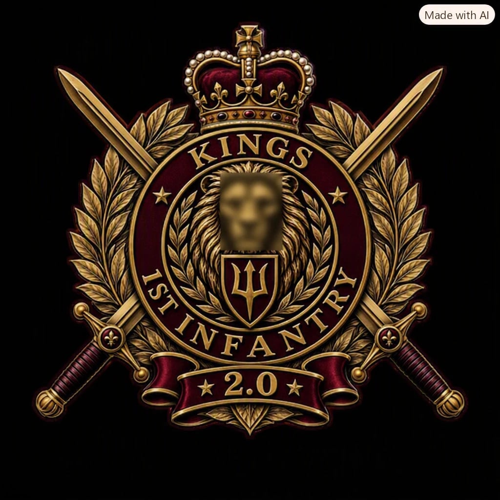 The Kings 1st Infantry insignia