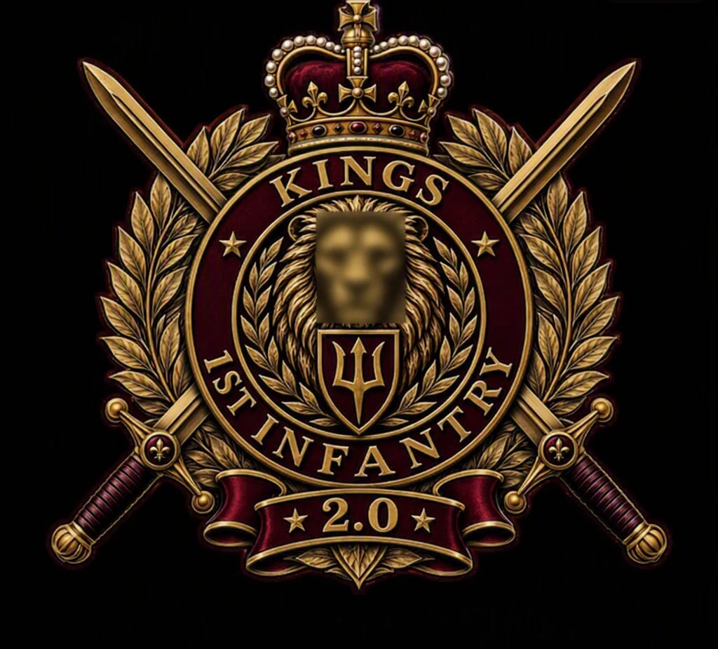 The Kings 1st Infantry insignia