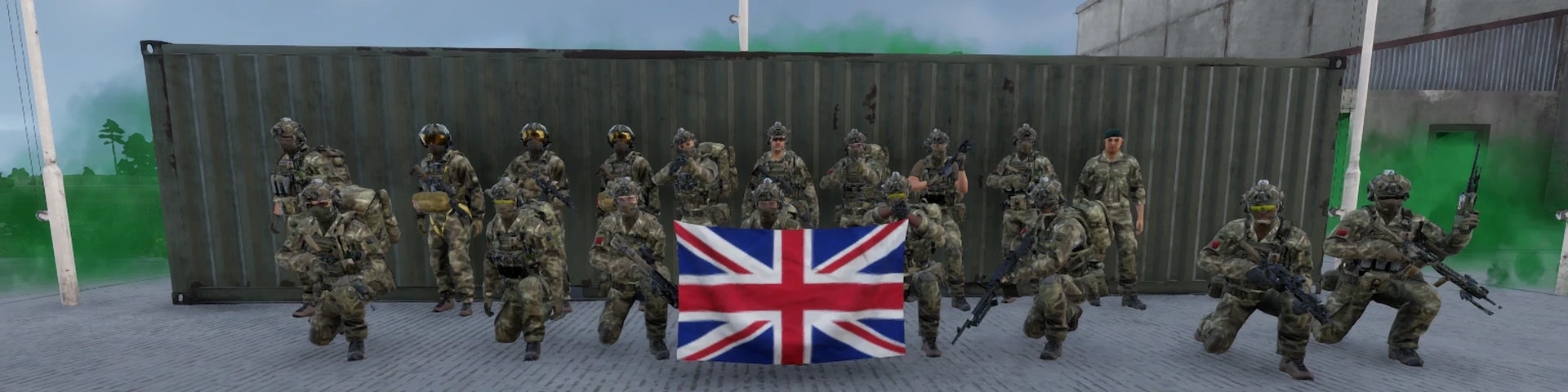 UK Special Forces Strike Group banner