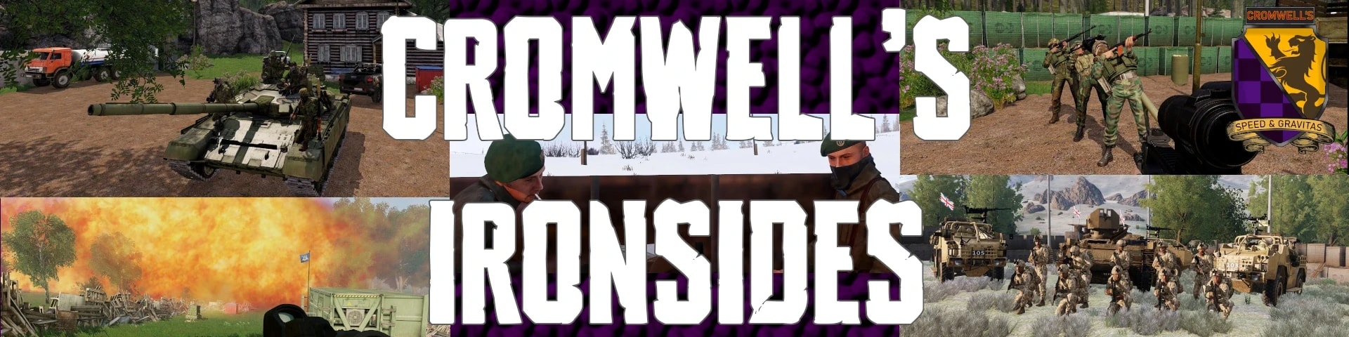 Cromwell's Ironsides banner