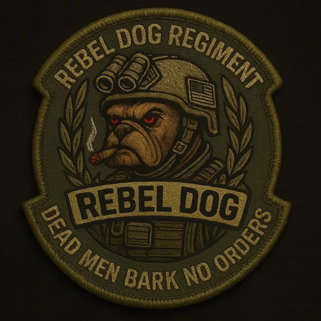 Rebel Dog Marines Regiment insignia
