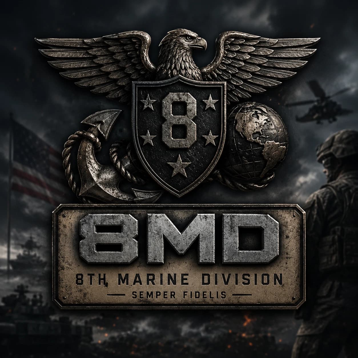8th Marine Division insignia
