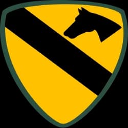 1st Cavalry Division (WT) insignia