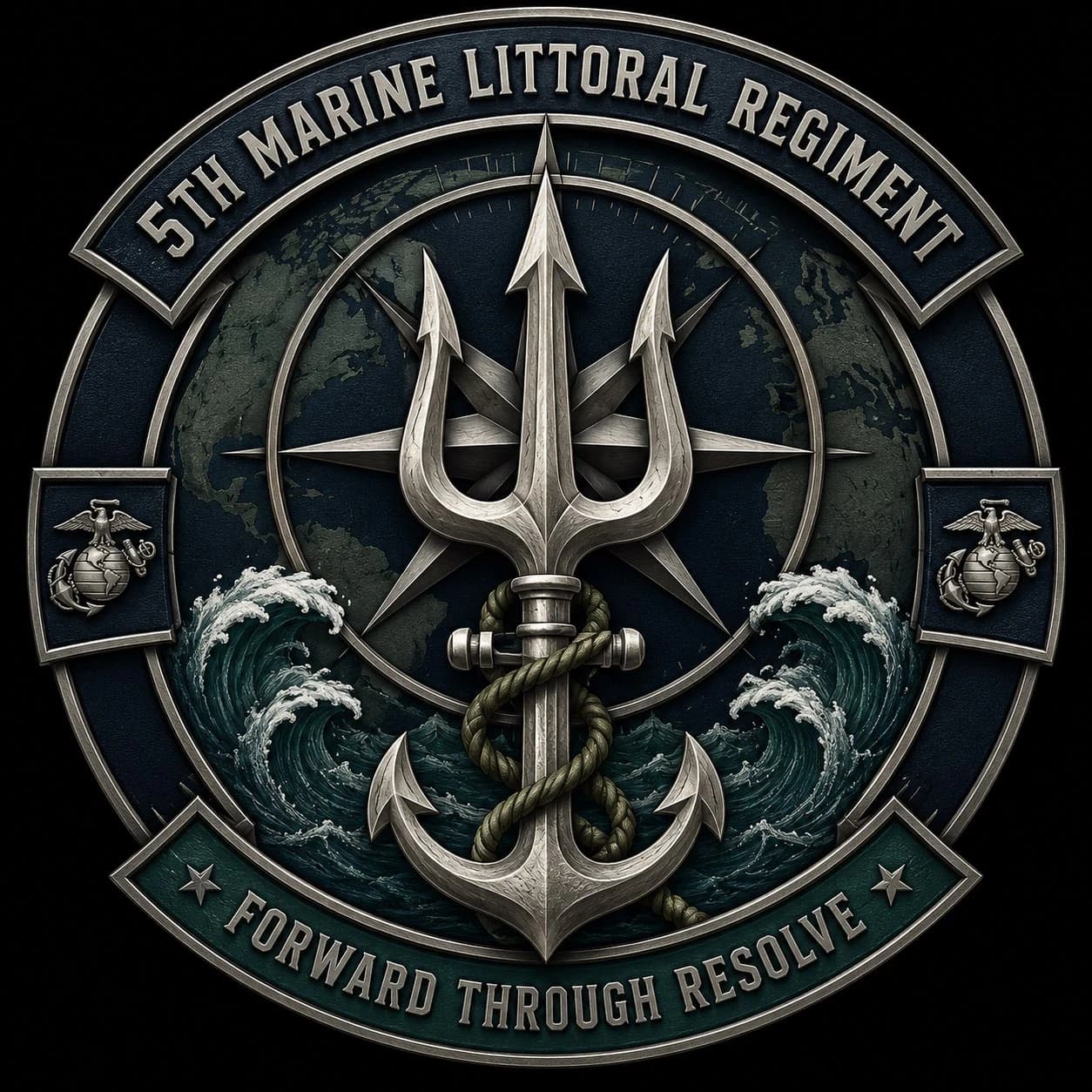 5th Marine Littoral Regiment insignia