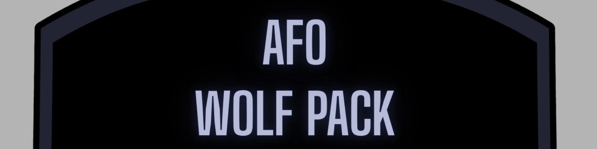 AFO Wolfpack banner