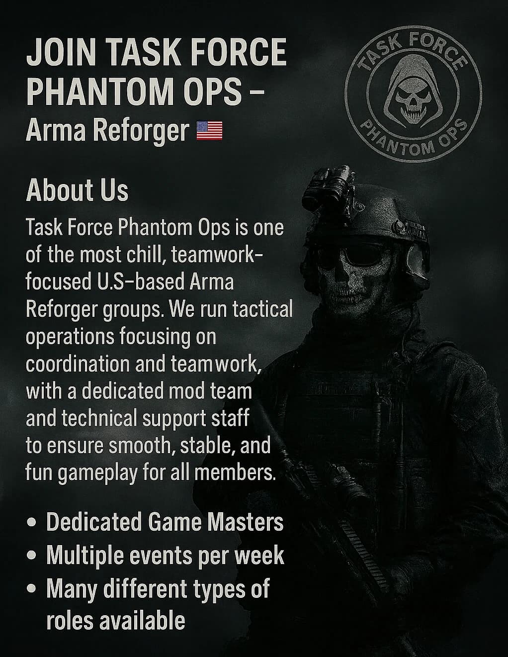 Task Force Phantom Ops insignia