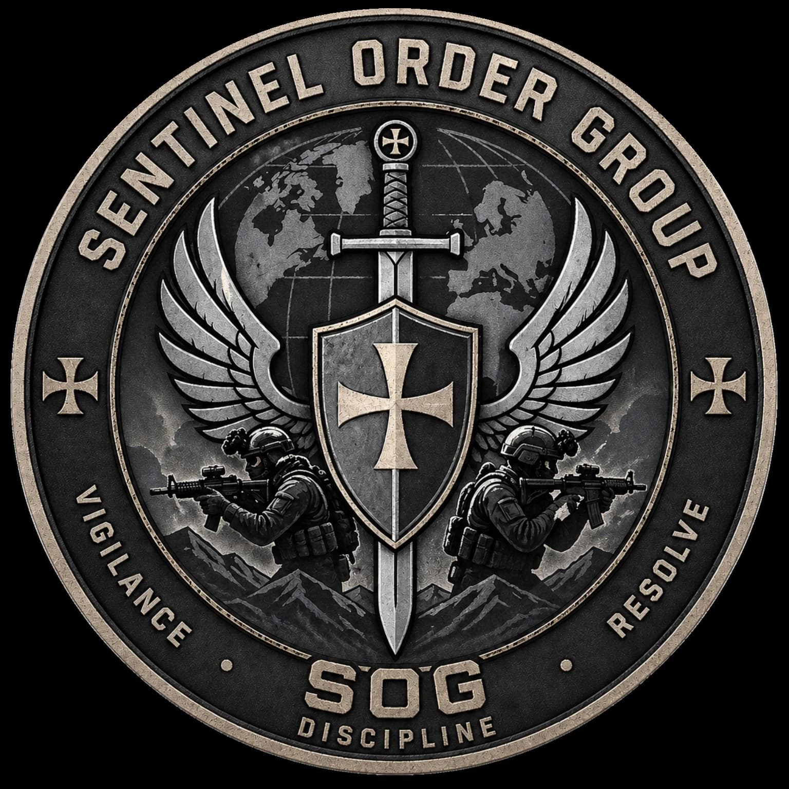 Sentinel Order Group // SOG insignia