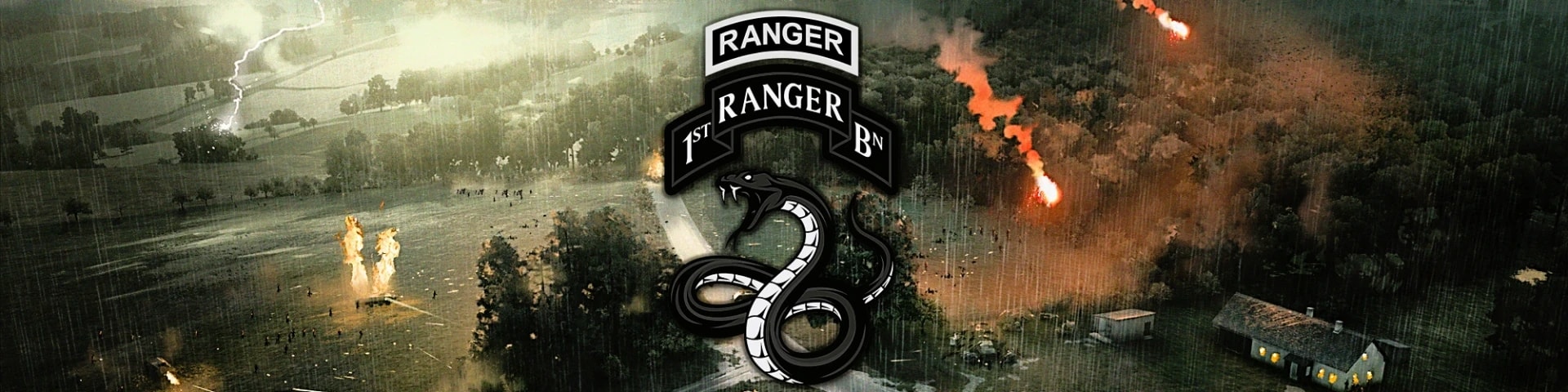 1st Ranger Battalion banner