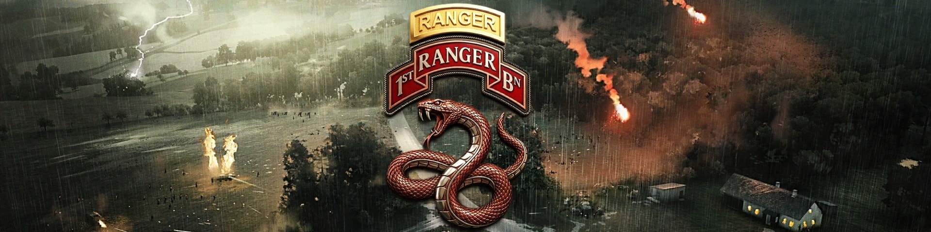 1st Ranger Battalion banner