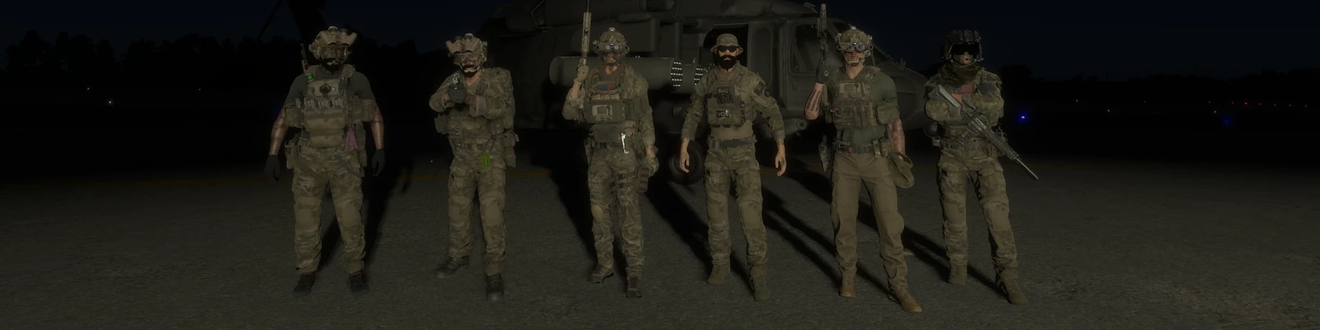 1st C.A.G. Milsim banner